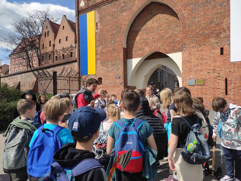 Toruń, klasa 4 F i 4 G