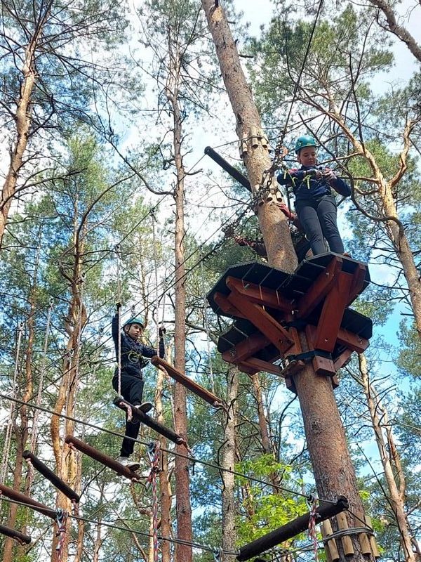 Wycieczka do Parku Linowego w Myślęcinku
